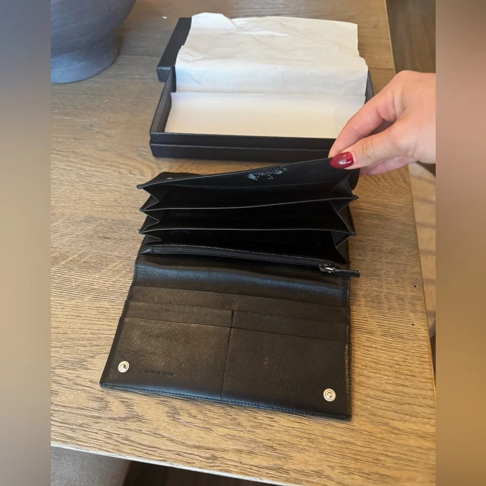 Prada Nylon Bifold Long Wallet - Picture 5 of 12
